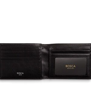 BOSCA NAPPA VITELLO EXECUTIVE I.D. WALLET
